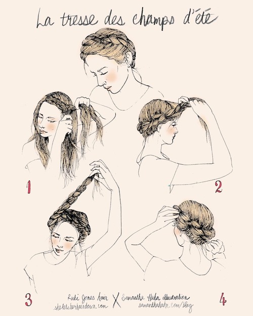 Five Easy Spring Hairstyles • Sara du Jour Five Easy Spring Hairstyles • Sara du Jour