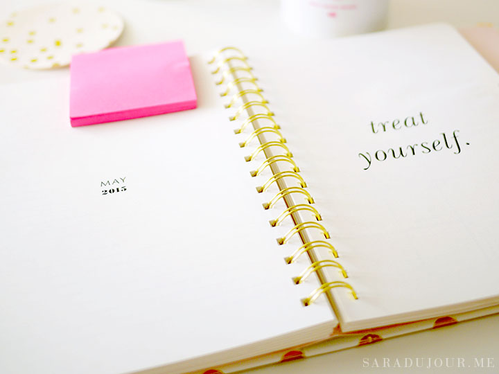 Kate Spade Agenda Treat Yourself | Sara du Jour