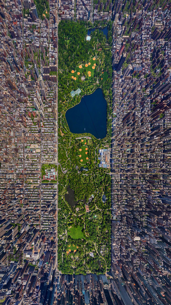 Manhattan Aerial View