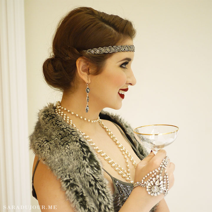 Hair dress gatsby hot sale