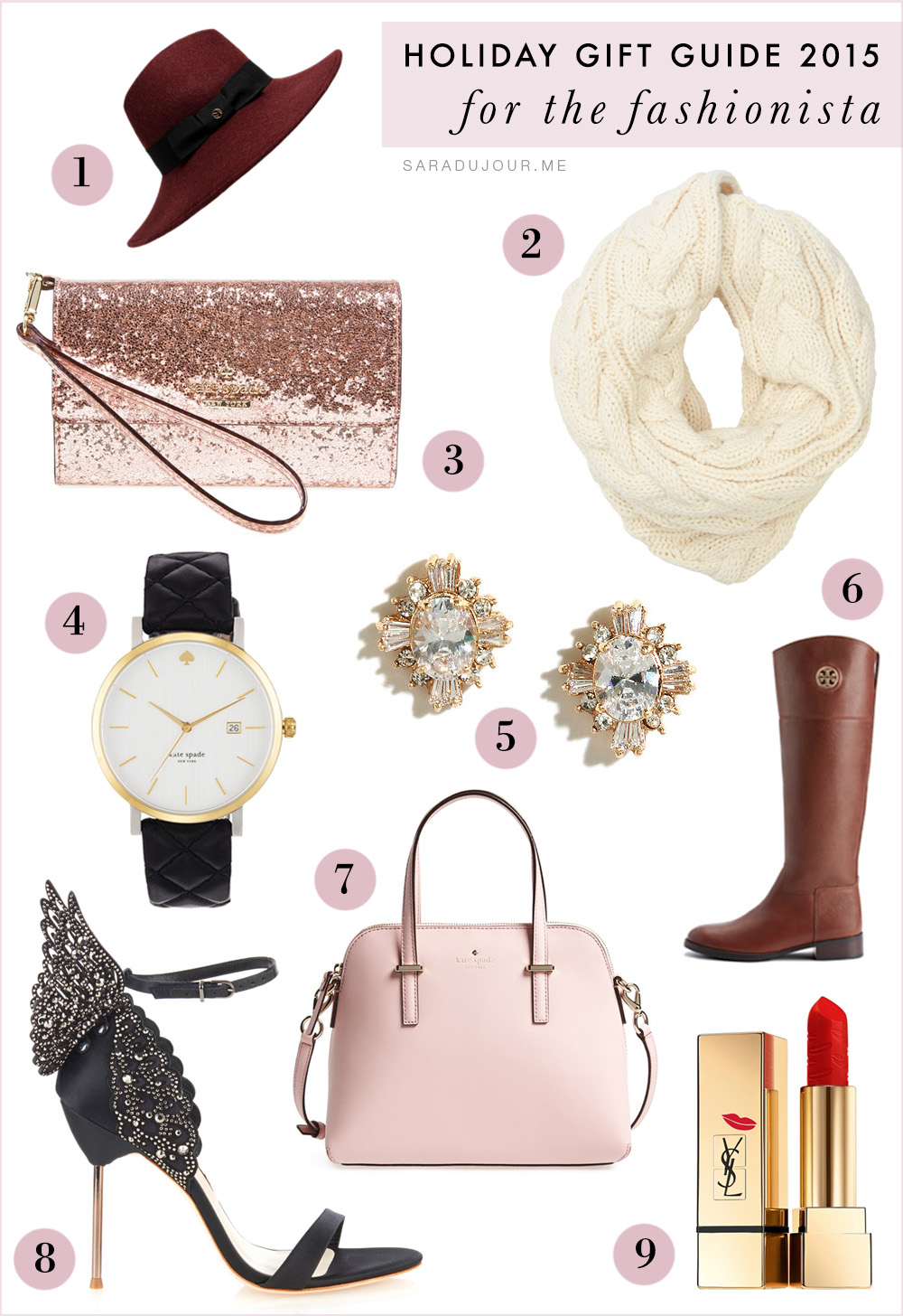 Holiday Gift Guide 2015: for the Fashionista | Sara du Jour