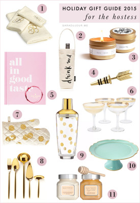 Holiday Gift Guide 2015: for the Hostess | Sara du Jour