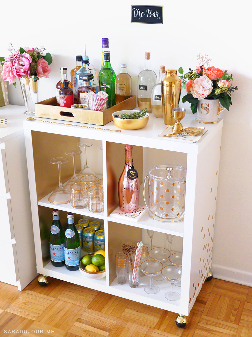 Bar Cart Essentials |Sara du Jour