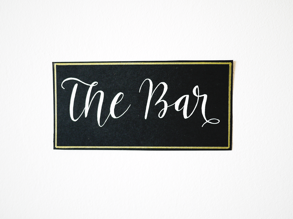 Bar Cart Essentials |Sara du Jour