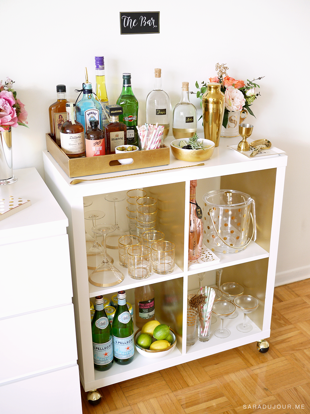 Bar Cart Essentials |Sara du Jour