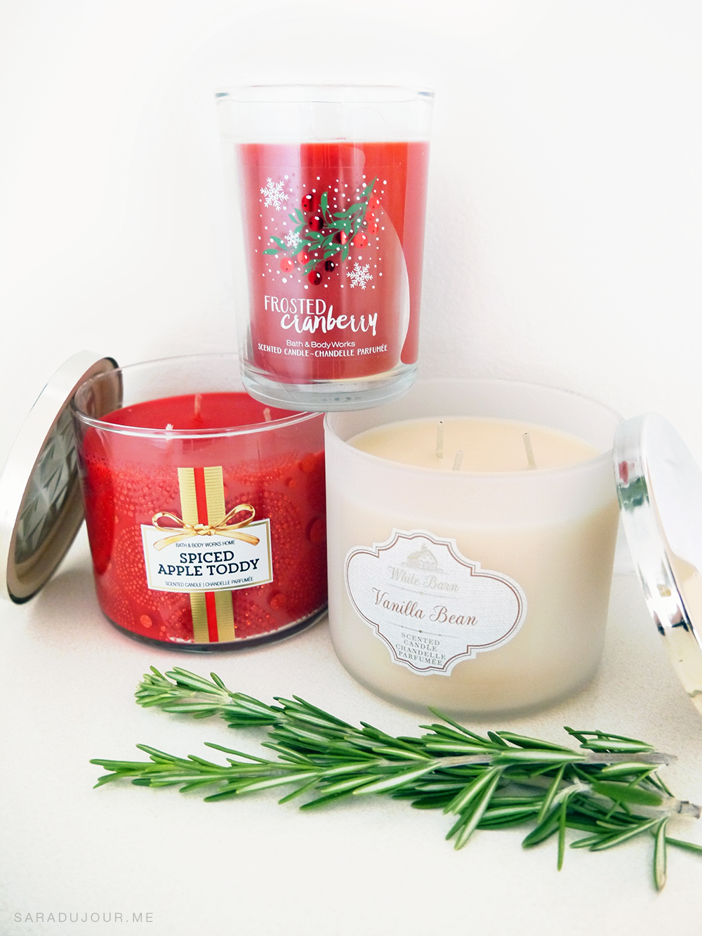 Bath and Body Works Holiday Candle Haul | Sara du Jour