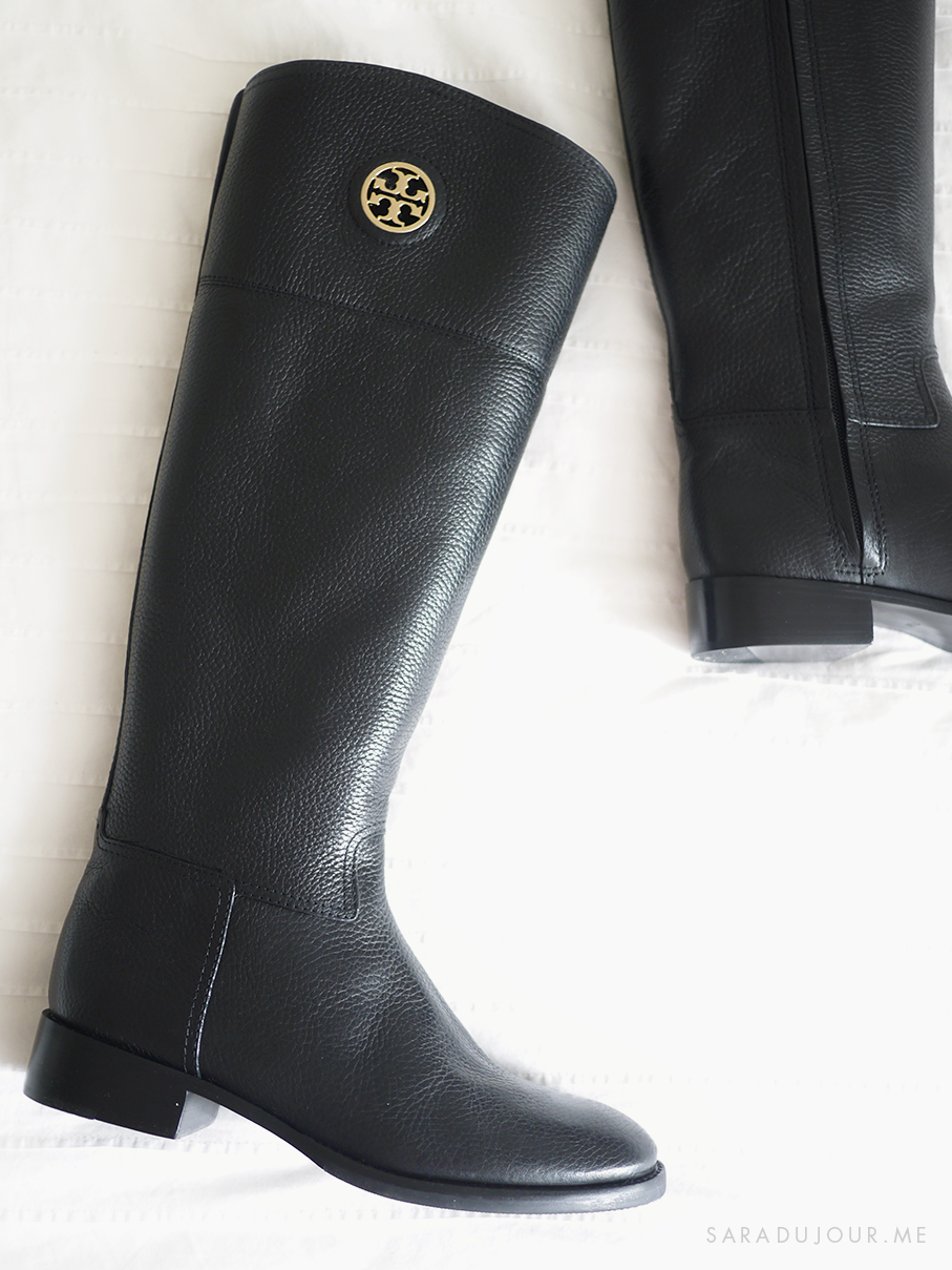 Tory Burch Junction Riding Boots - Boot and Shoe Haul |Sara du Jour