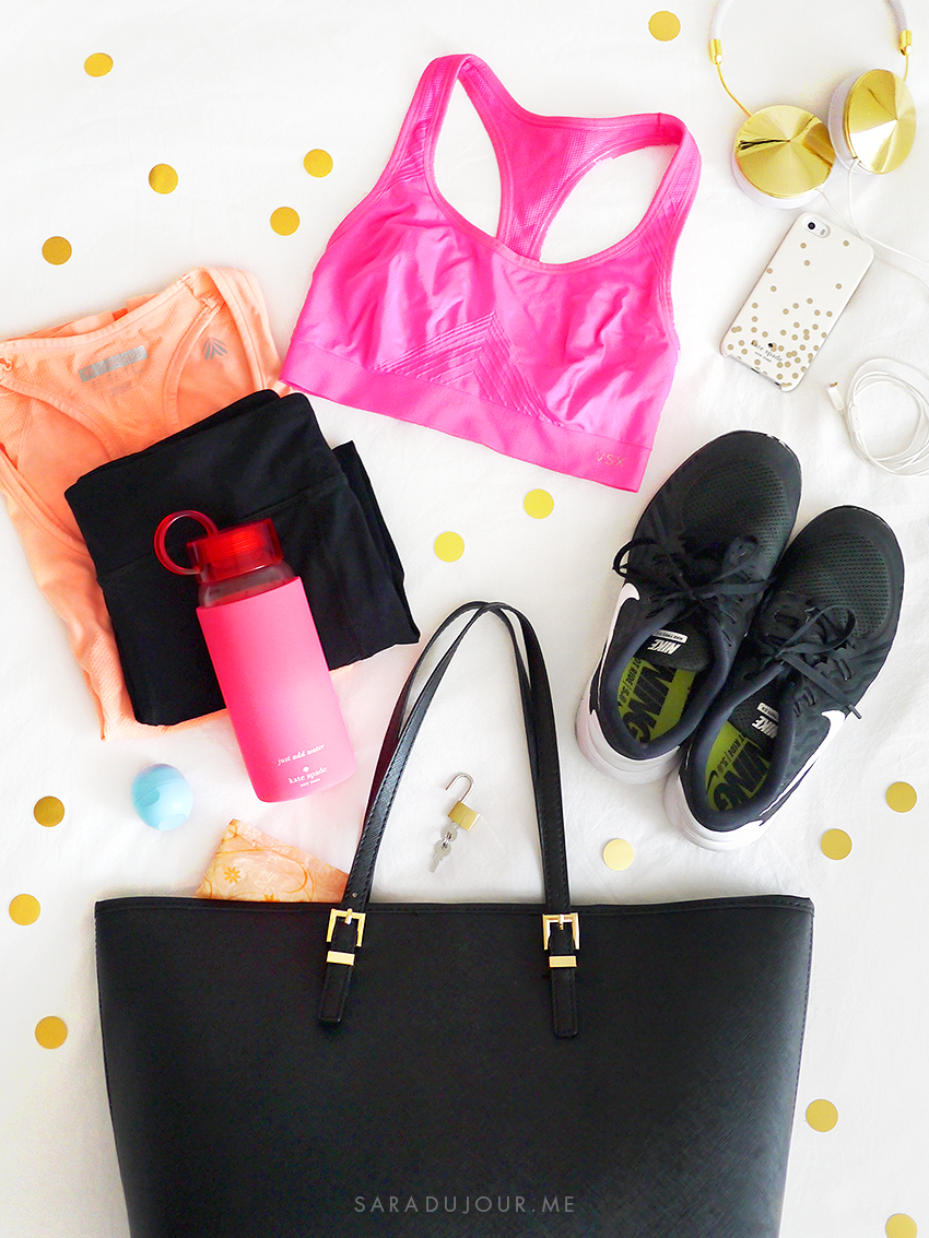 What's In My Gym Bag | Sara du Jour