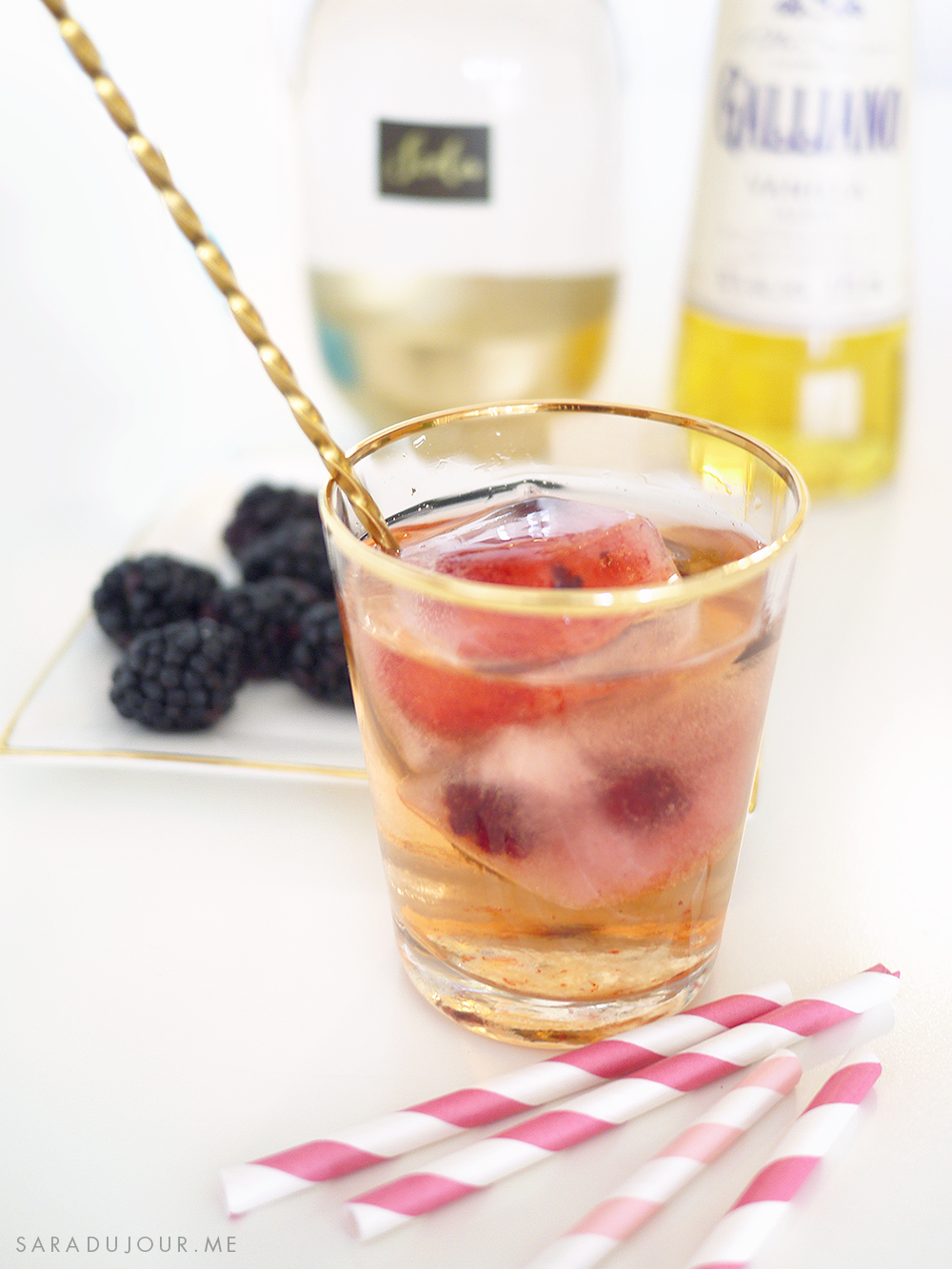 Cocktail Hour: Berry Cream Soda Recipe | Sara du Jour