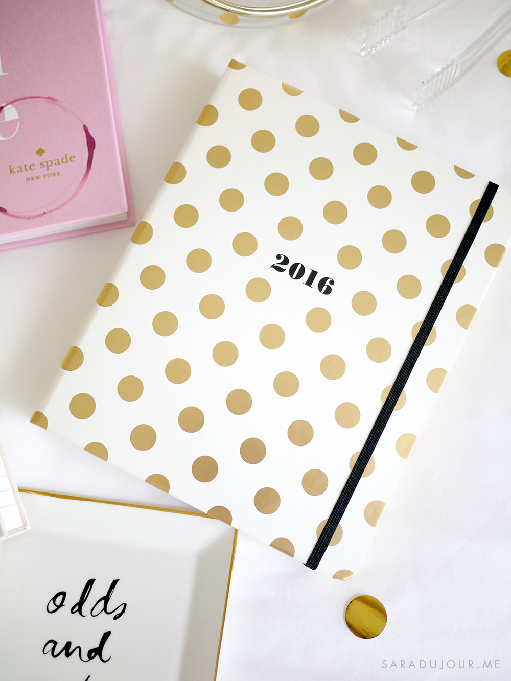 Kate Spade Home & Stationary Haul | Sara du Jour