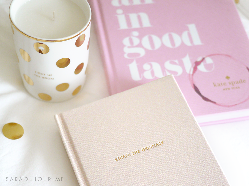 Kate Spade Home & Stationary Haul | Sara du Jour