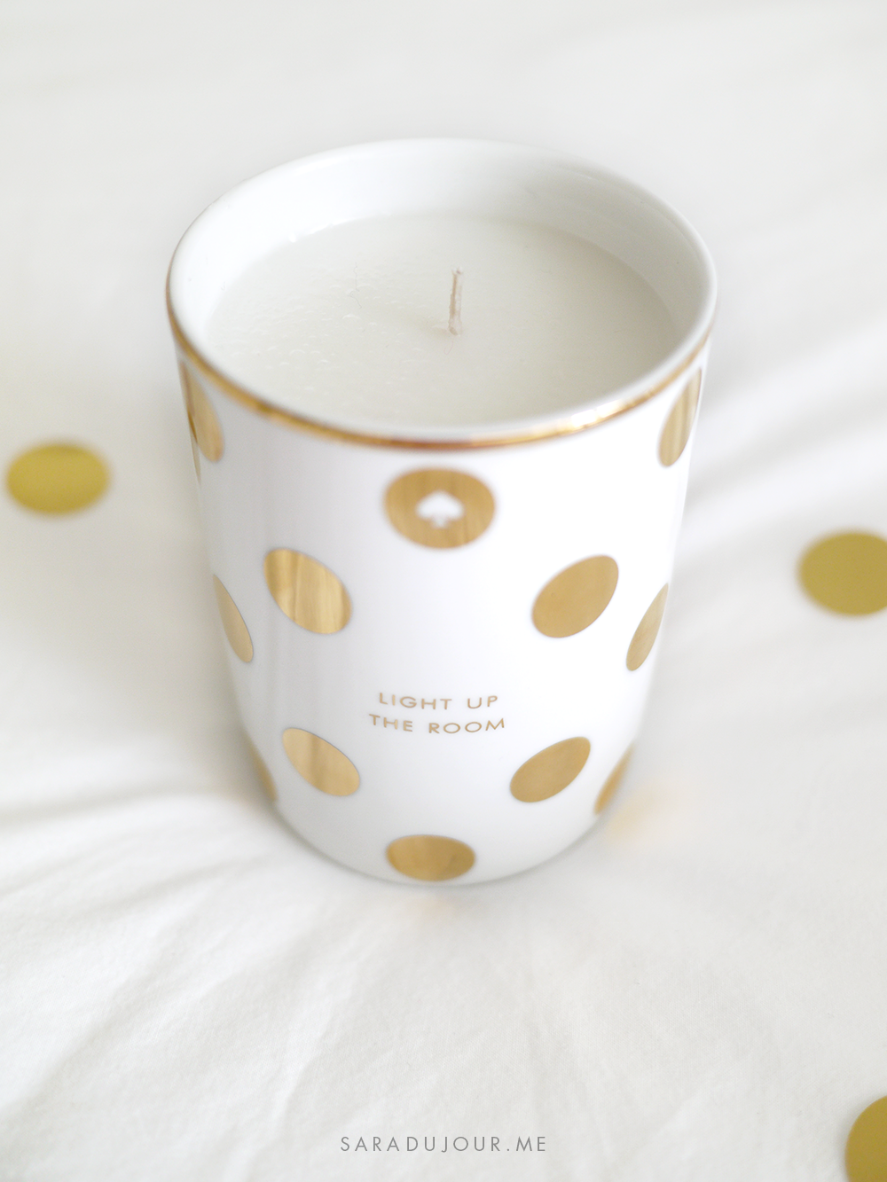 Kate Spade Candle - Home & Stationary Haul | Sara du Jour