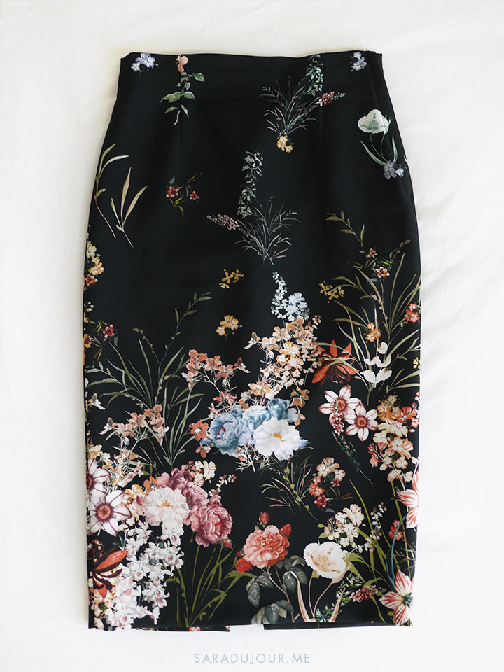 Floral Zara Skirt | Sara du Jour