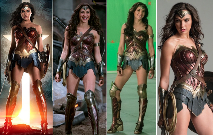 Wonder Woman Cosplay Costume Made From EVA and Leather - JOETOYS