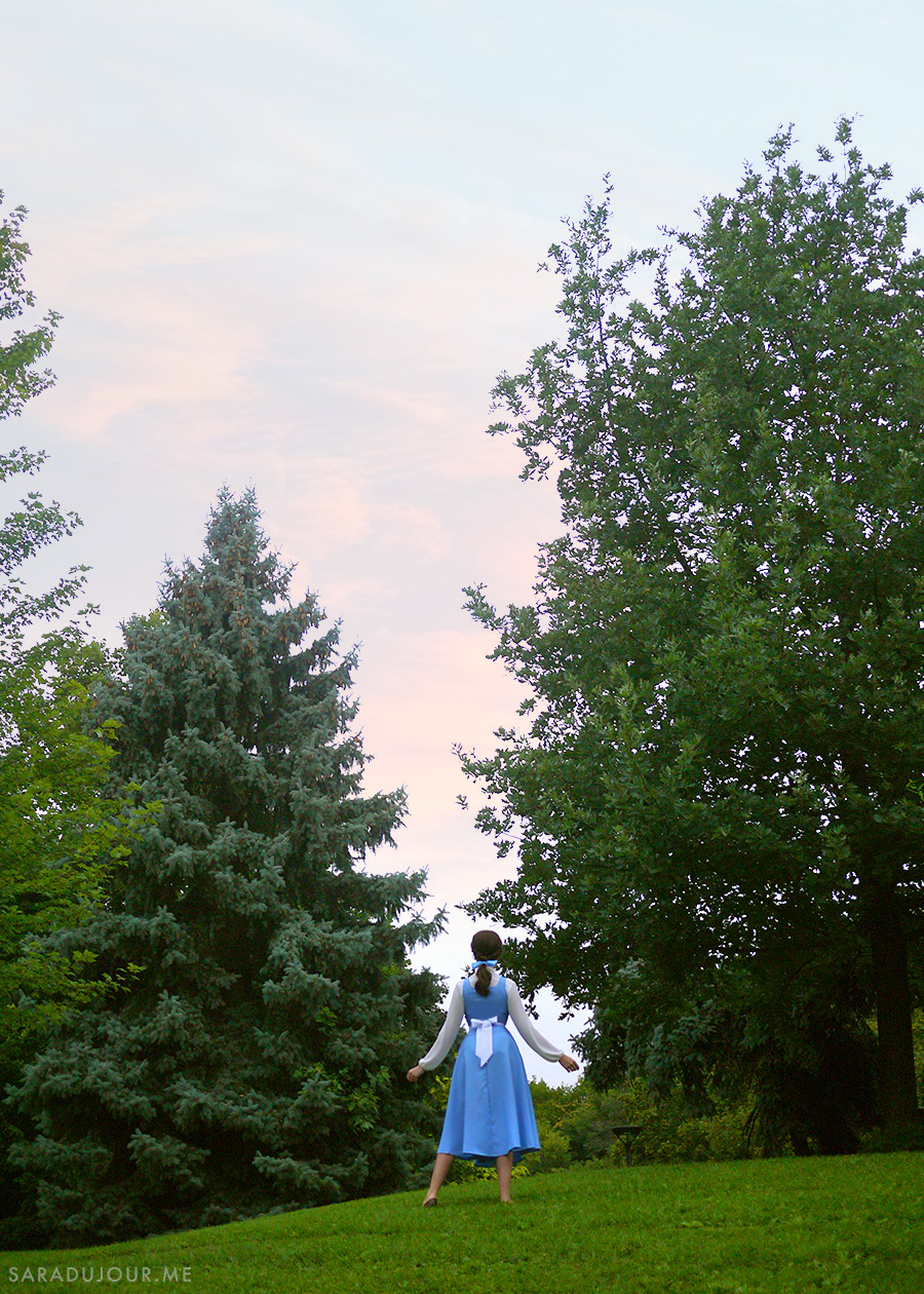 Belle Blue Dress Costume - Beauty and the Beast | Sara du Jour