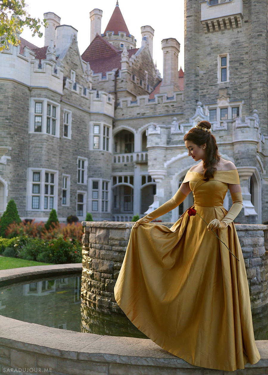 belle yellow dress