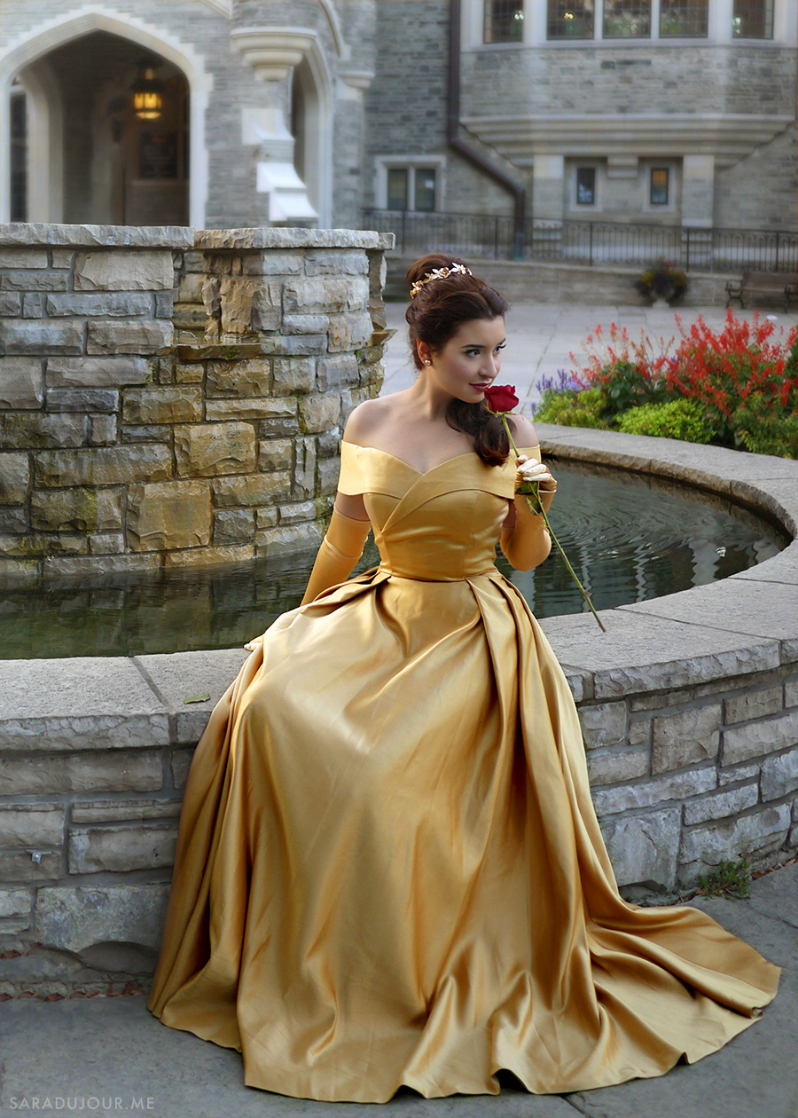 Belle Gold Dress Costume + Cosplay | Sara du Jour