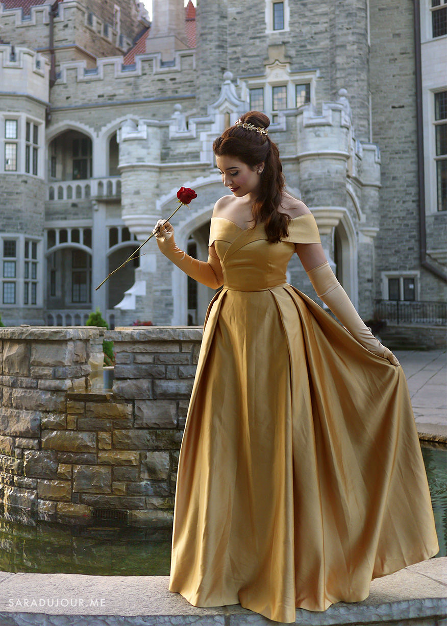 Belle Gold Dress Costume + Cosplay | Sara du Jour