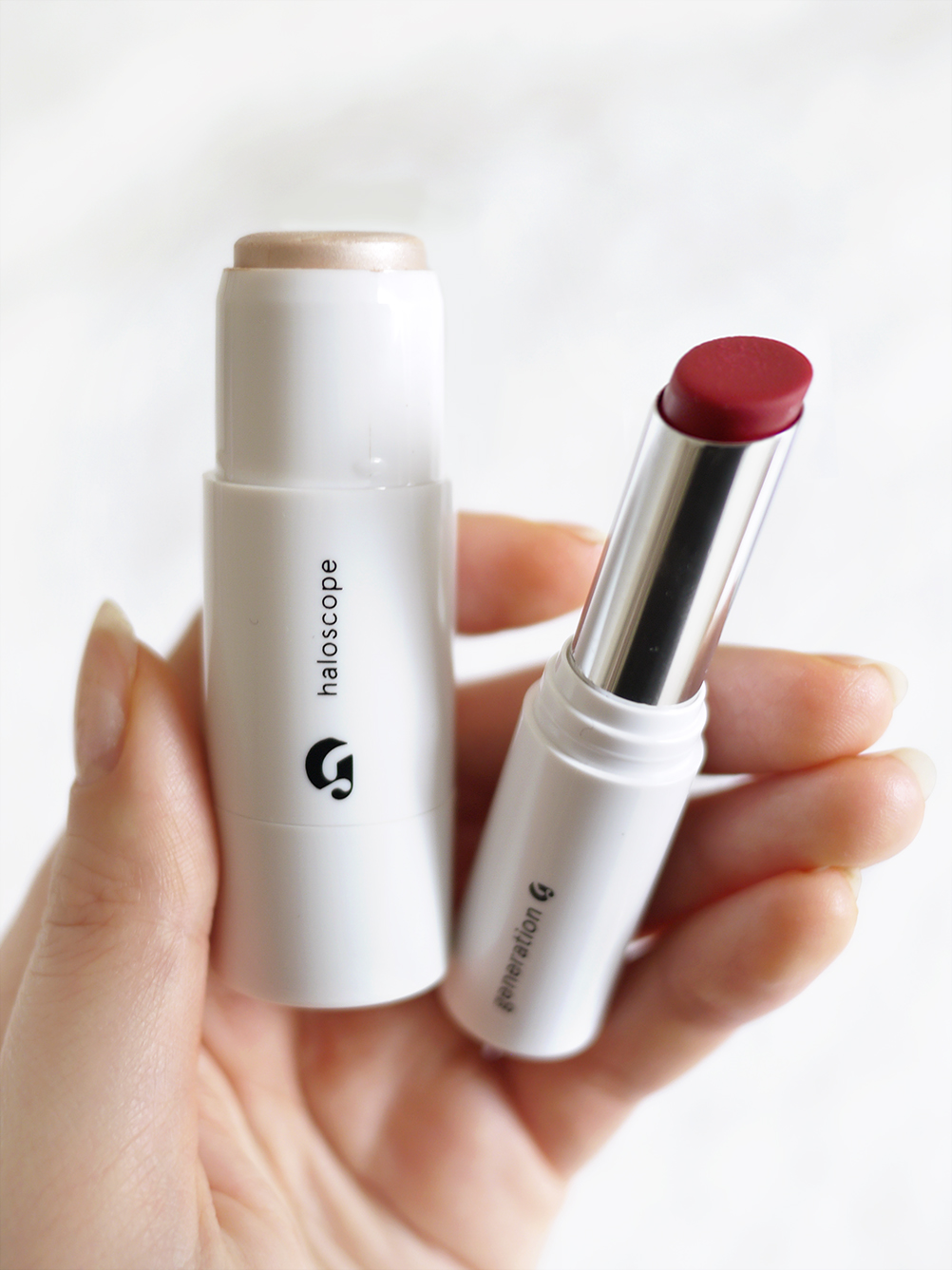 Glossier Review - Haloscope and Generation G Lipstick | Sara du Jour