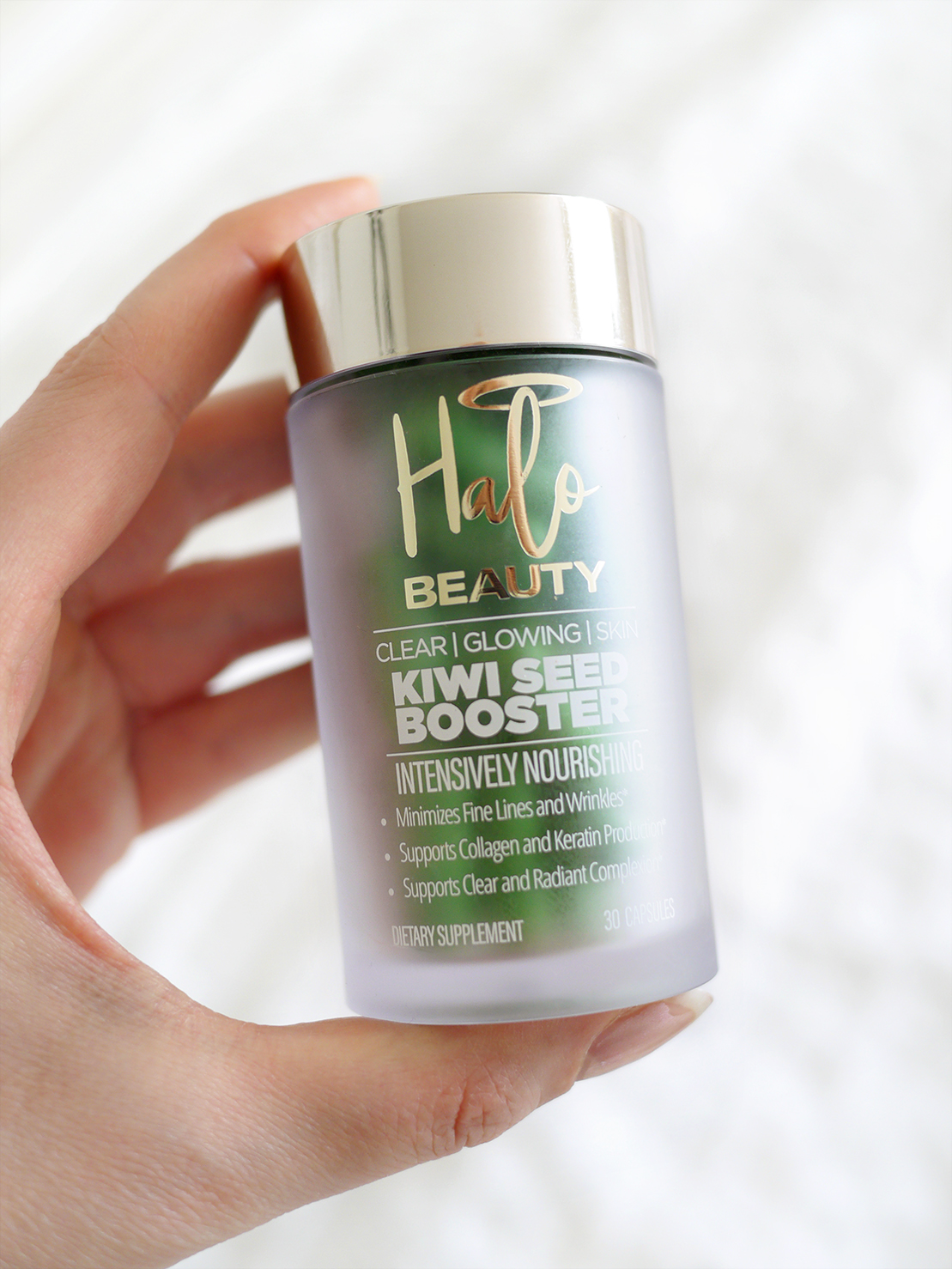 Halo Beauty Kiwi Seed Skin Booster Review | Sara du Jour