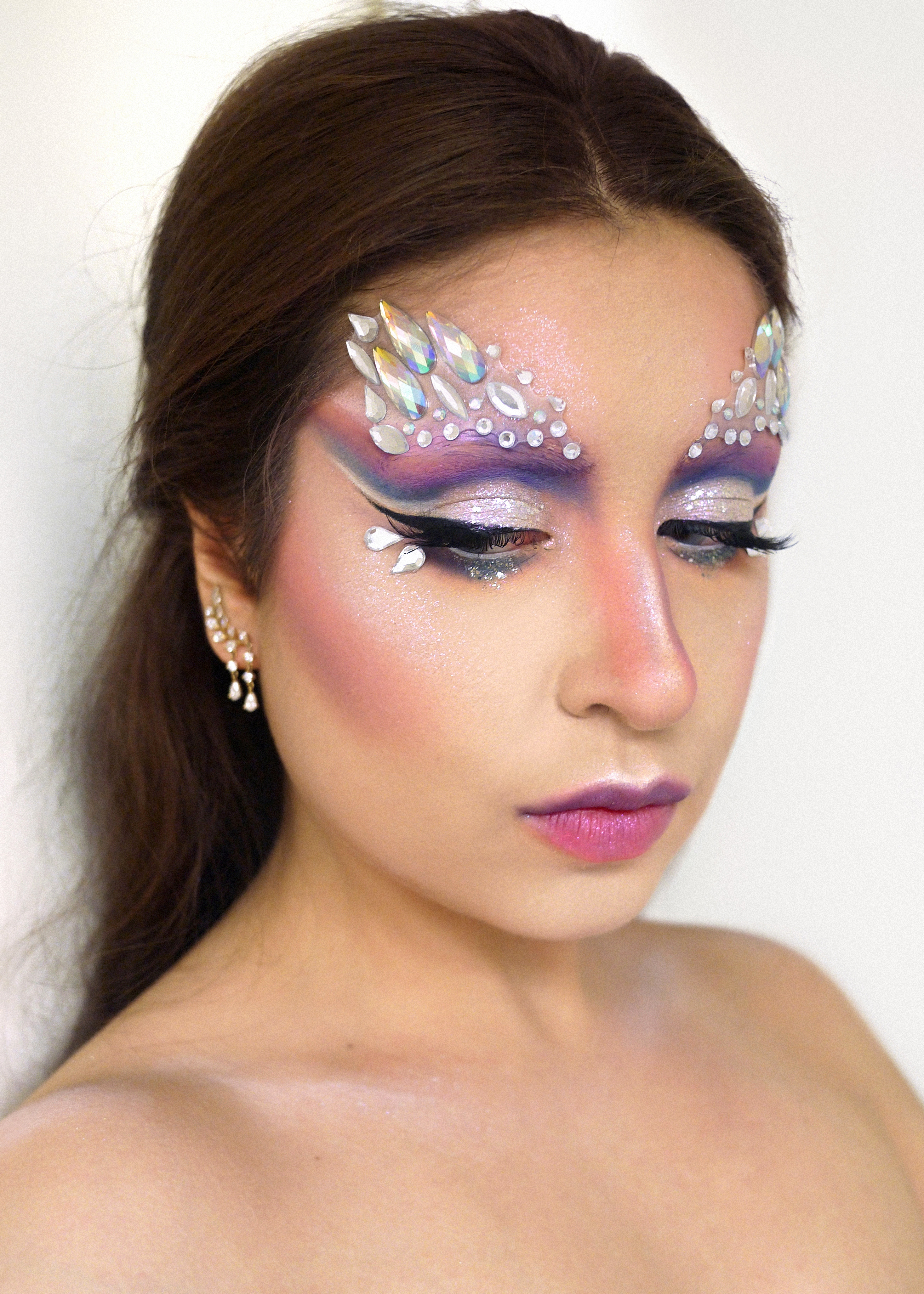 Iridescent Unicorn Drag Makeup | Sara du Jour