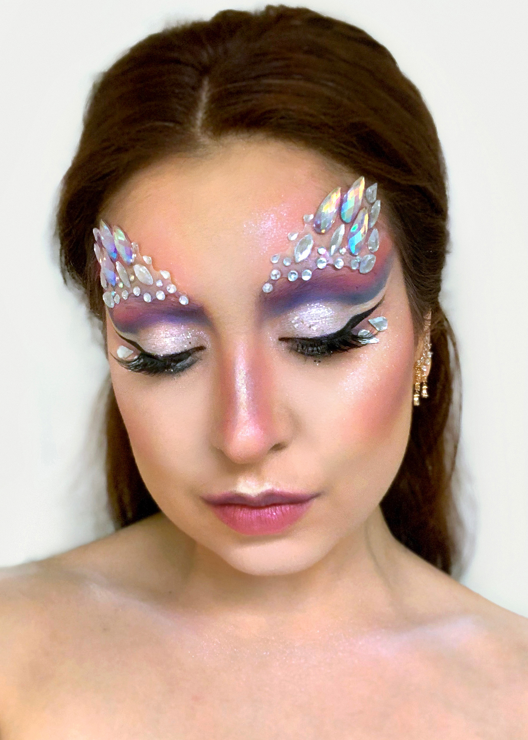 Iridescent Unicorn Drag Makeup | Sara du Jour