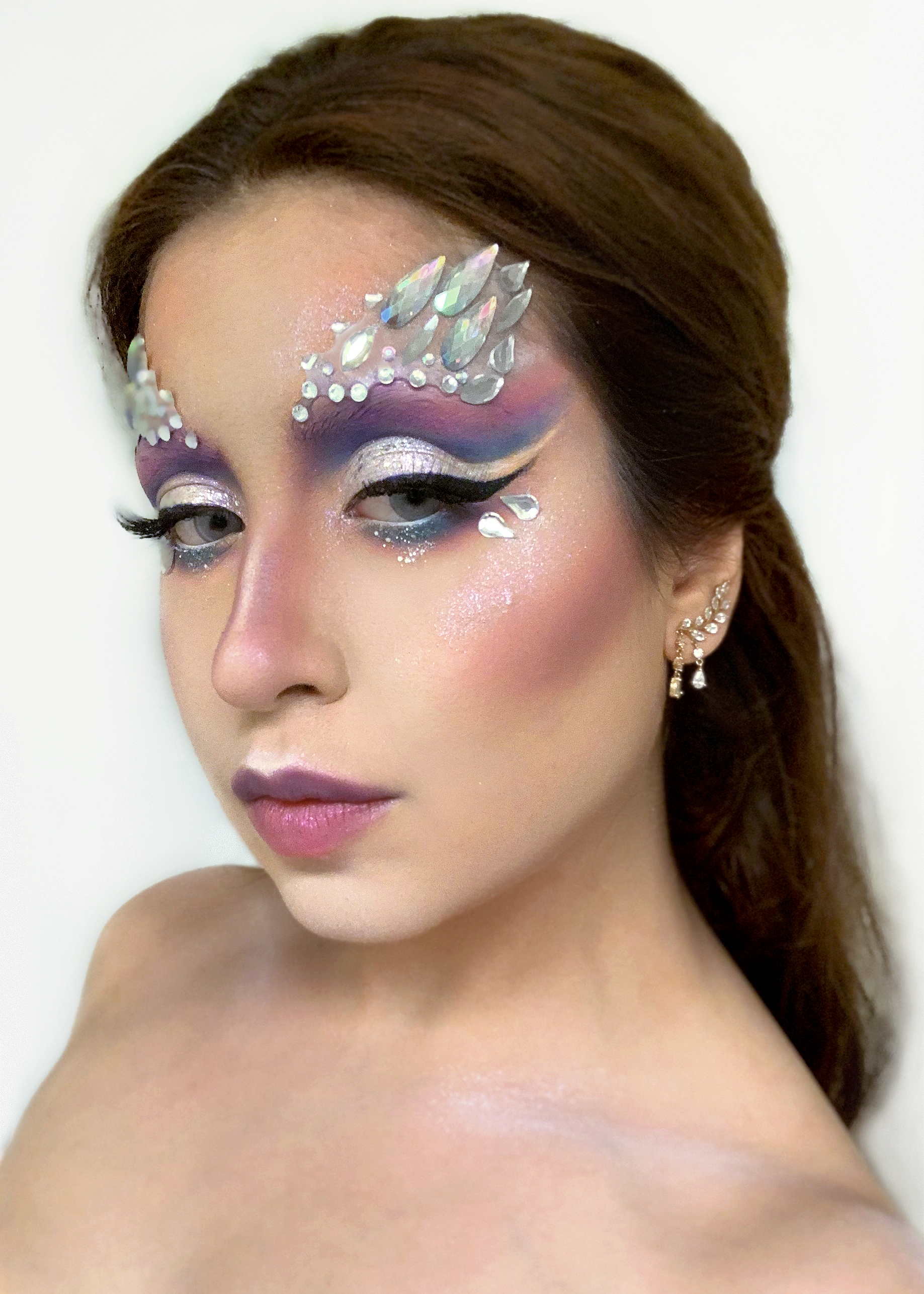 Iridescent Unicorn Drag Makeup | Sara du Jour