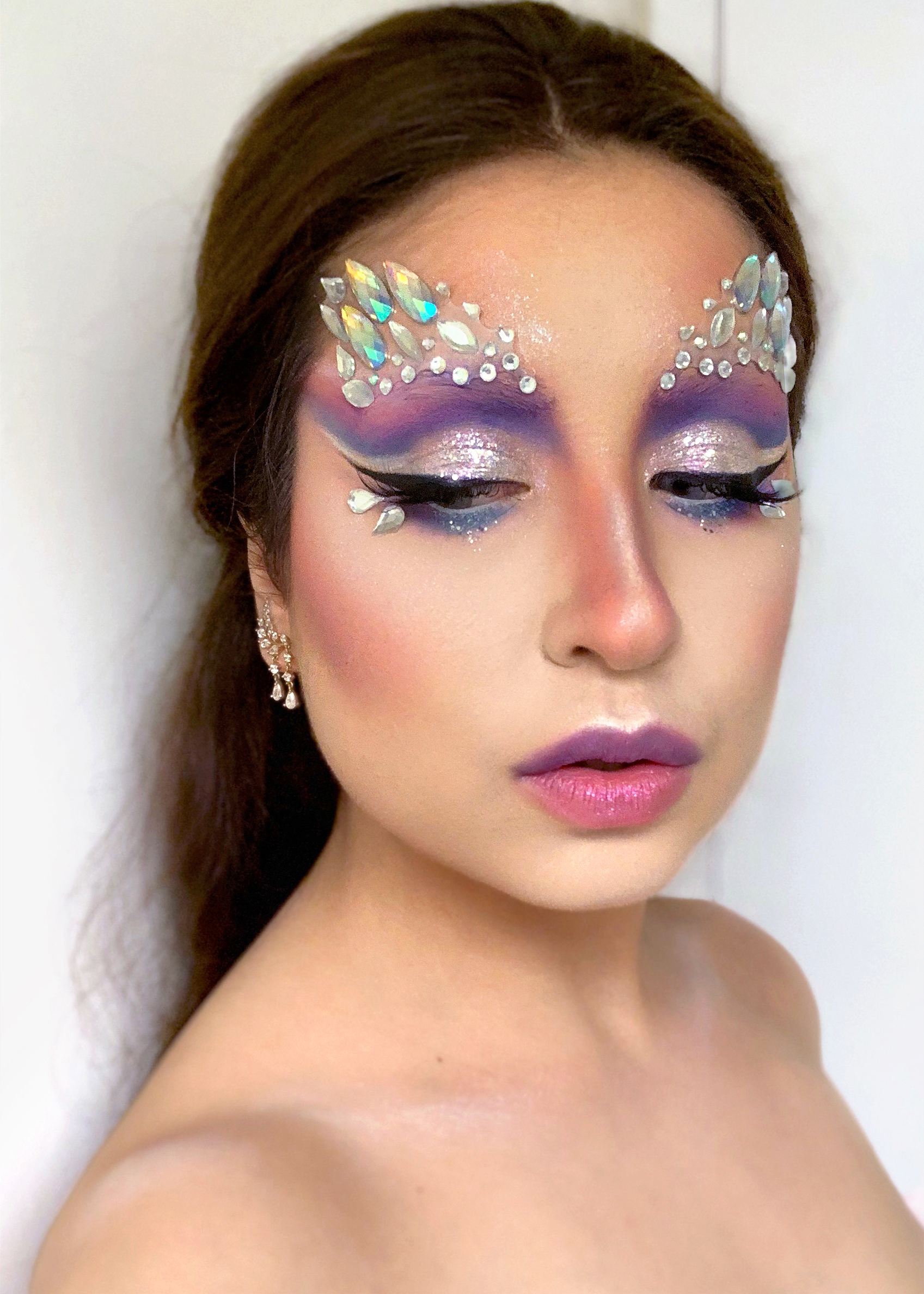 Iridescent Unicorn Drag Makeup | Sara du Jour