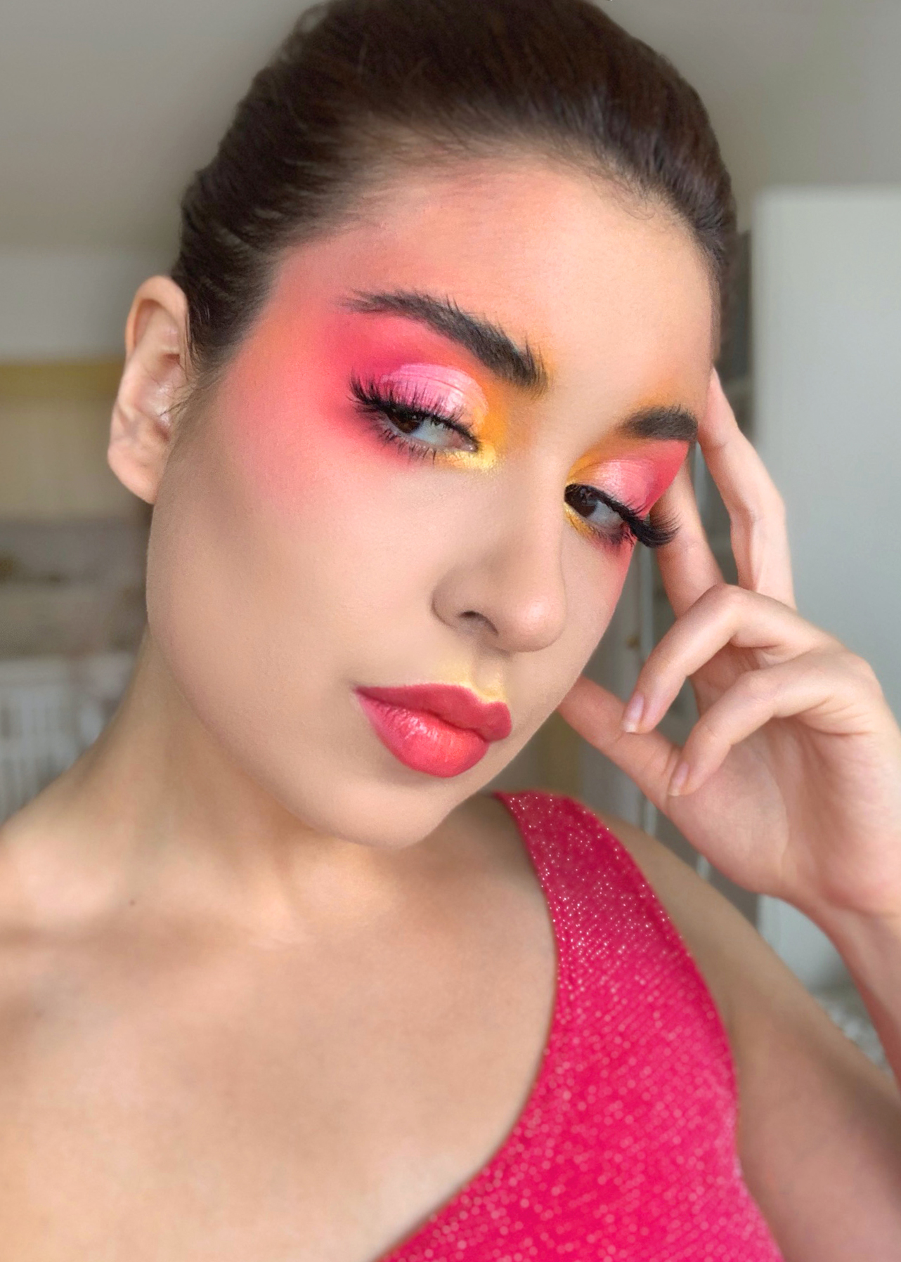 neon makeup looks