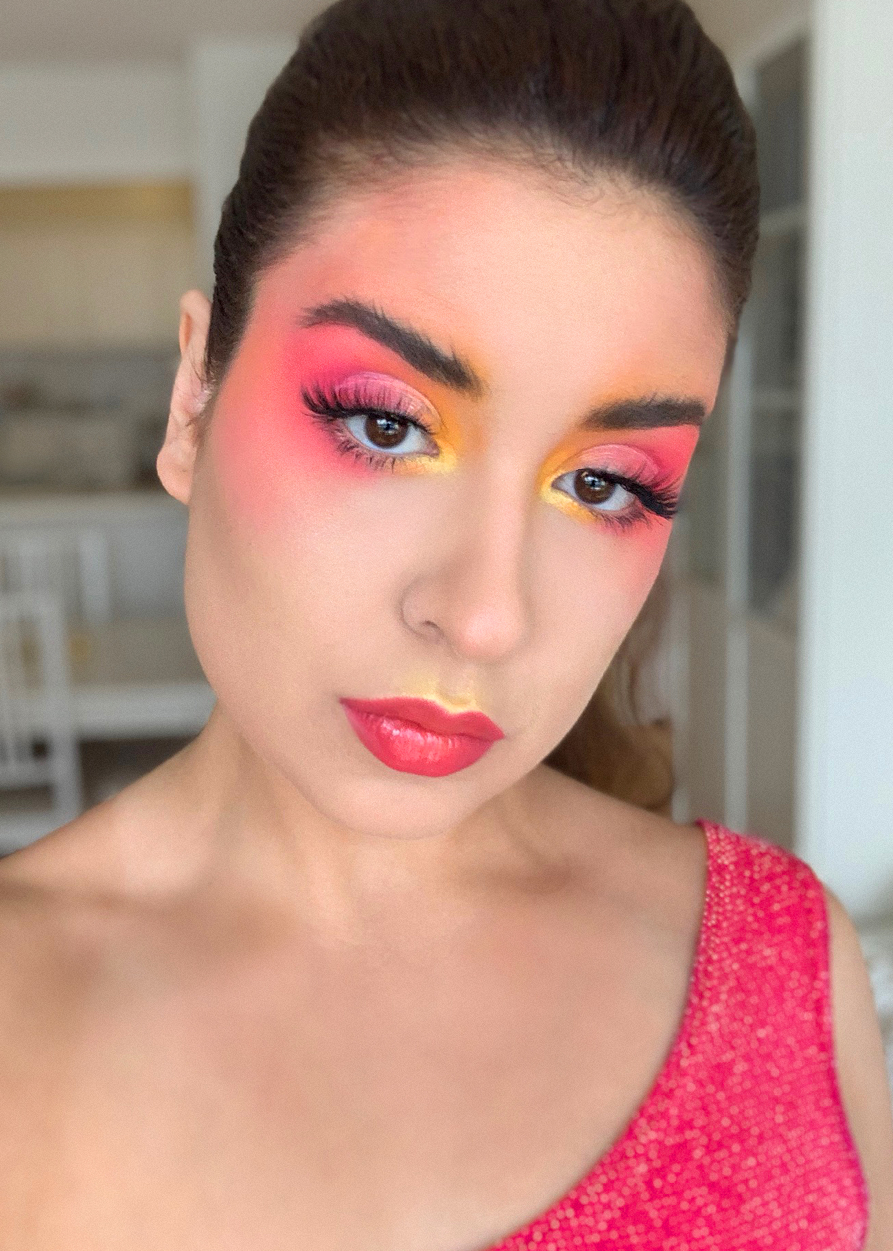 Huda Beauty Neon Palette Makeup Look | Sara du Jour