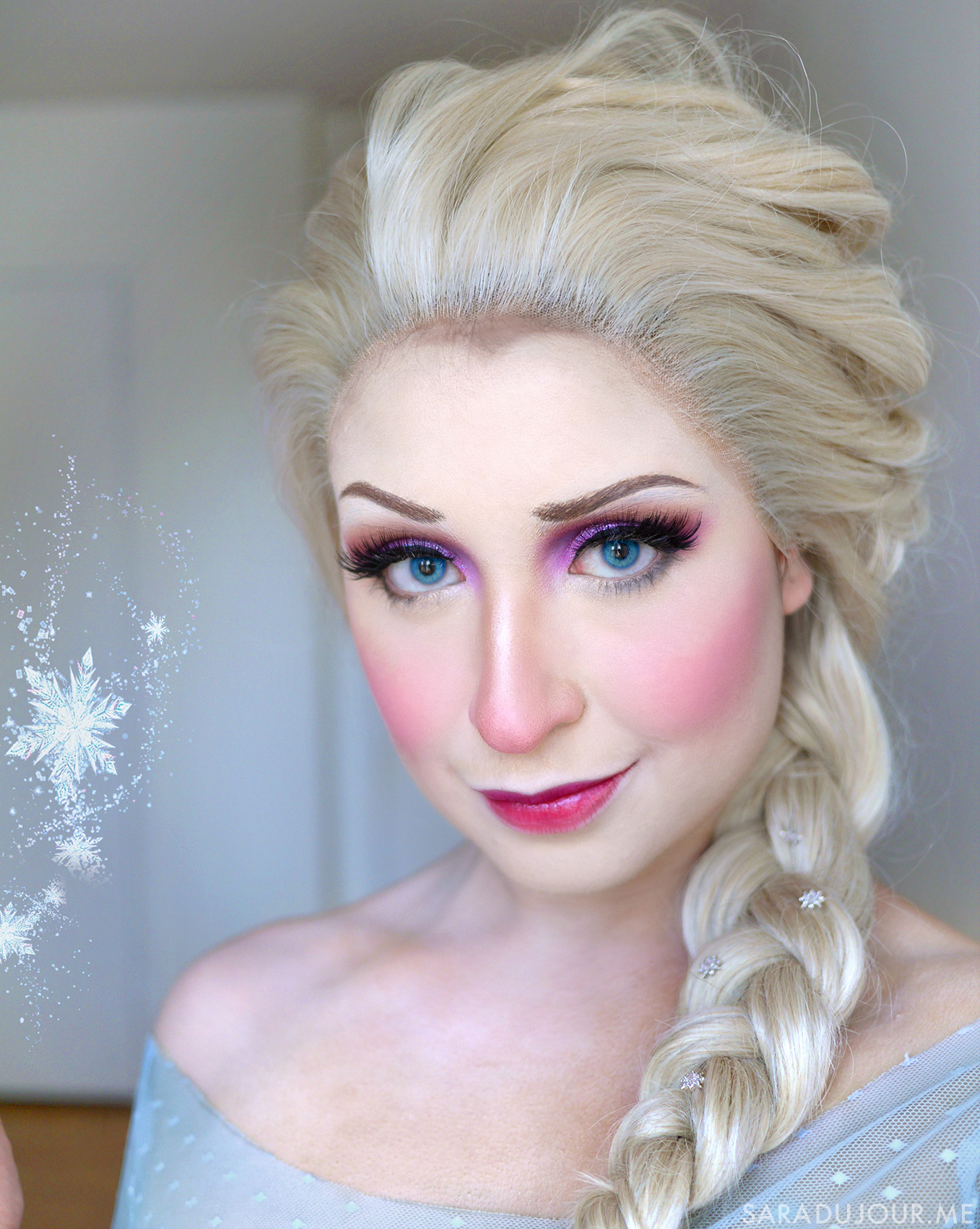 Elsa Frozen Cosplay + Makeup | Sara du Jour