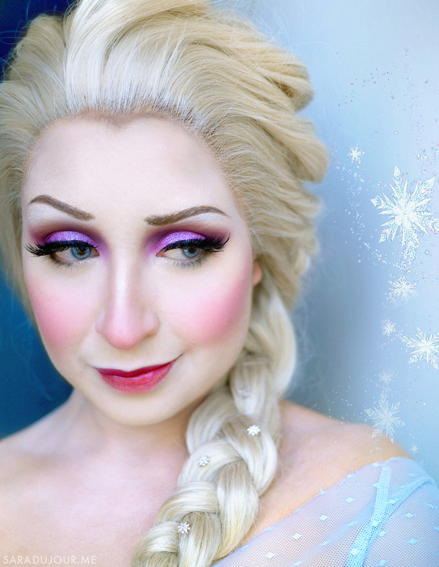 Elsa Cosplay + Makeup from Frozen • Sara du Jour