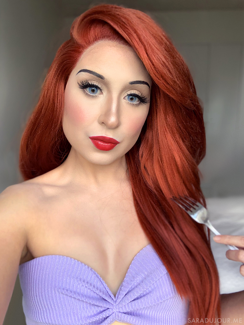 Ariel Cosplay + Makeup - The Little Mermaid | Sara du Jour