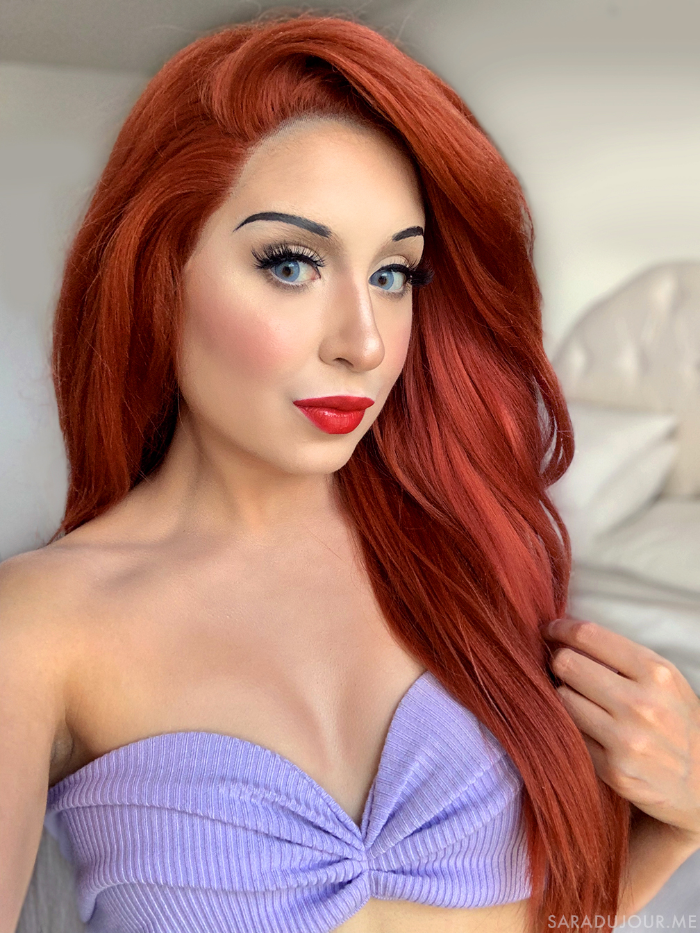 Ariel Cosplay + Makeup - The Little Mermaid | Sara du Jour