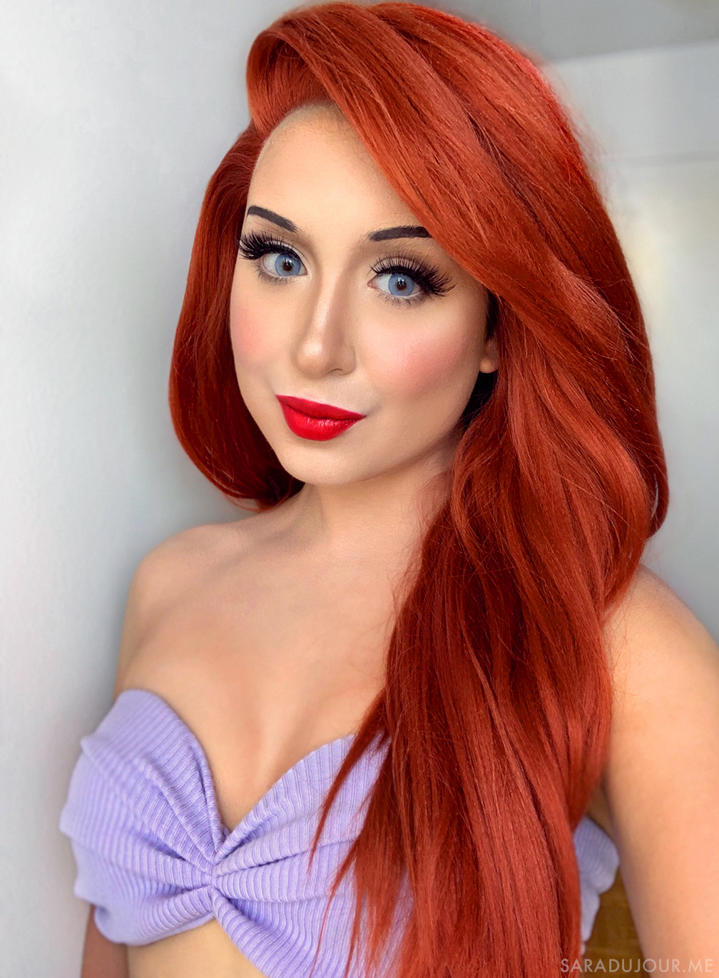 Ariel Cosplay + Makeup - The Little Mermaid | Sara du Jour