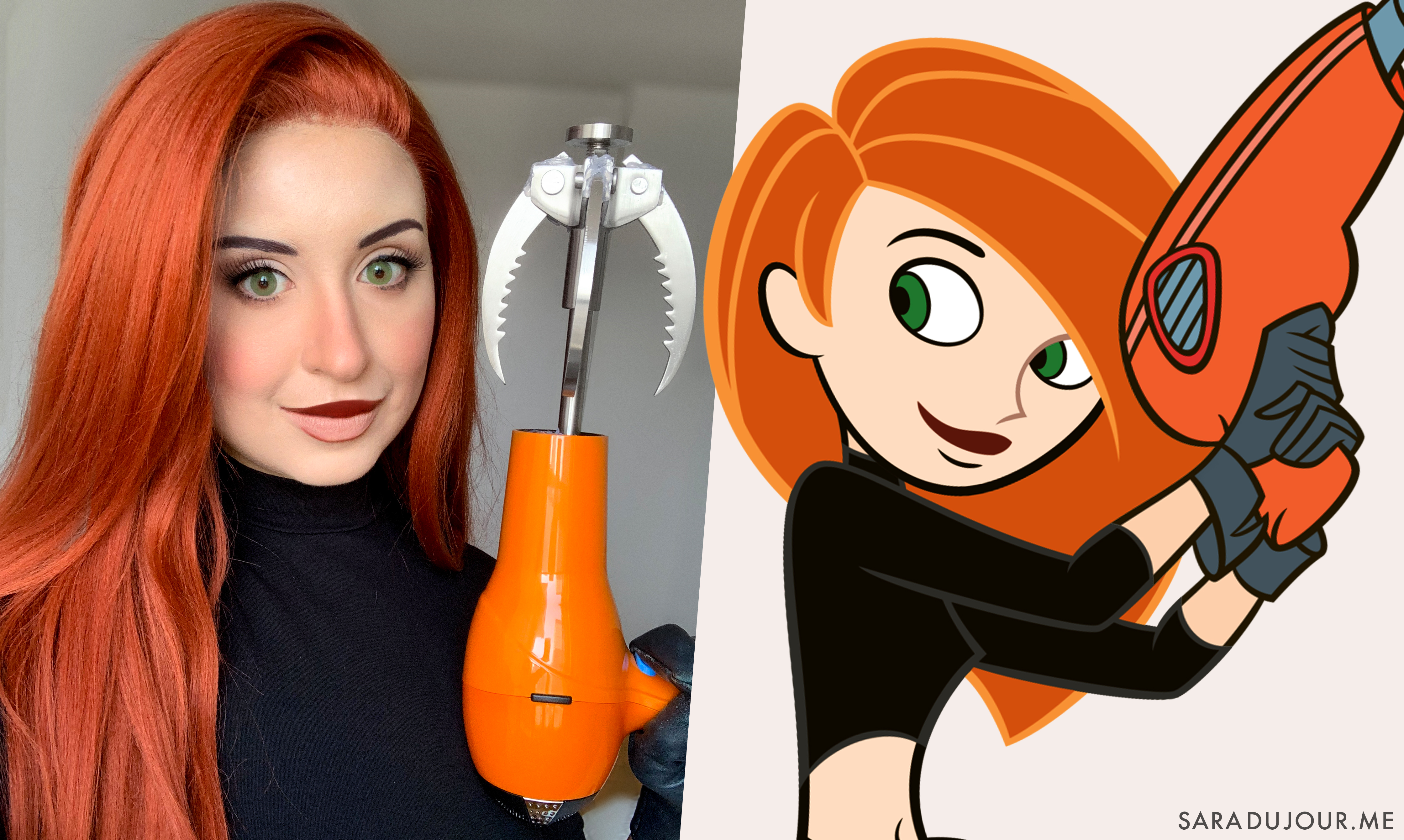 Kim Possible Hair and Makeup - Kim Possible Cosplay | Sara du Jour