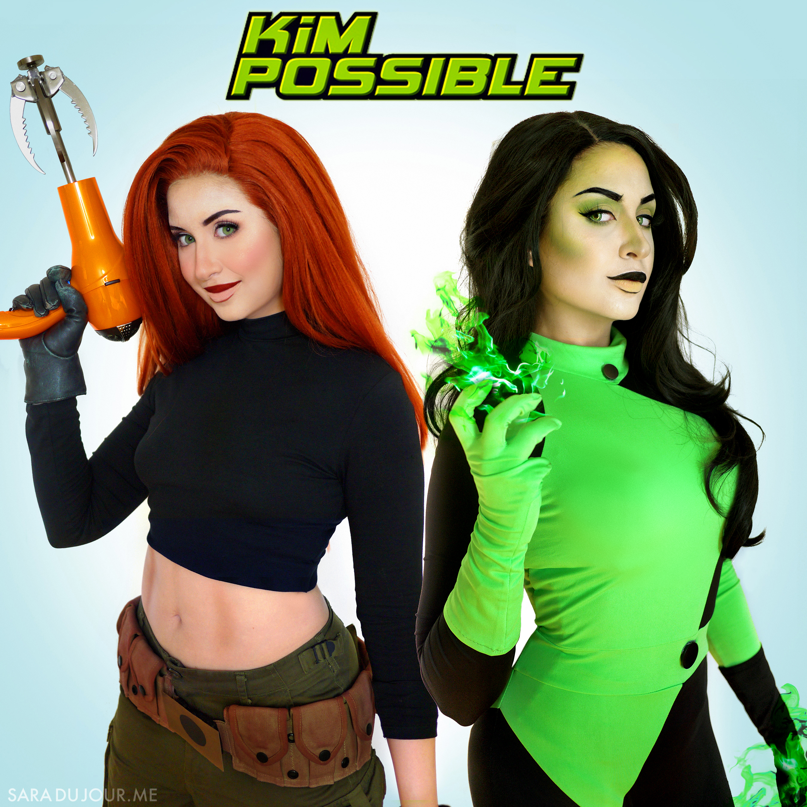 Kim Possible Cosplay + Shego Cosplay | Sara du Jour