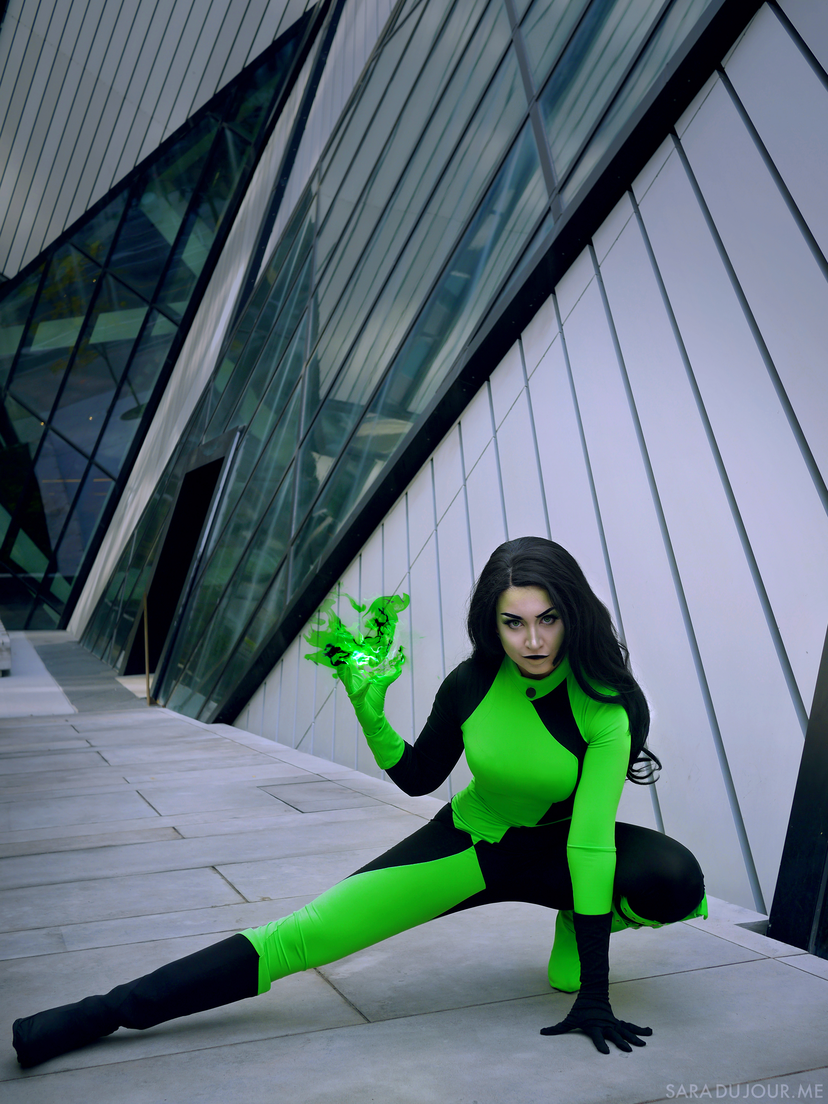 Shego Cosplay Makeup - Kim Possible | Sara du Jour