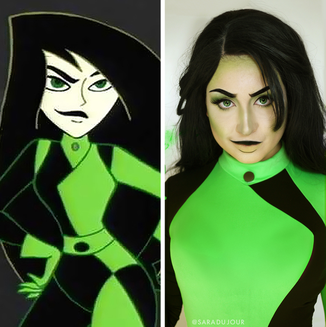 Shego Cosplay Makeup | Sara du Jour