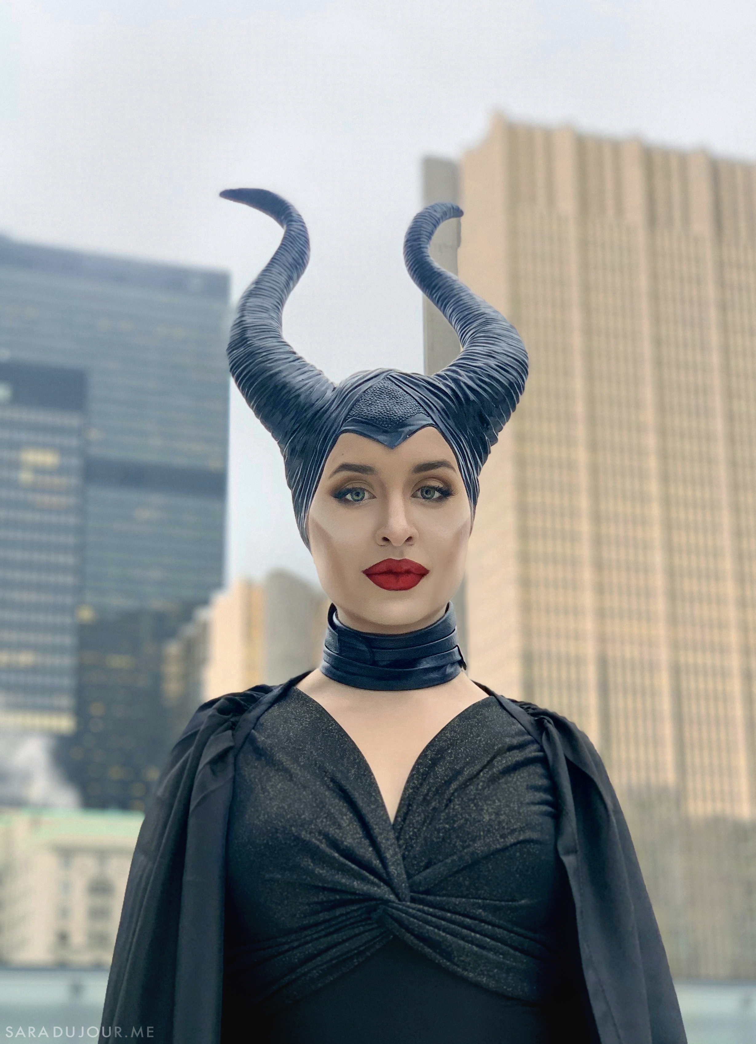 Maleficent Movie Cosplay Makeup Tutorial and Costume | Sara du Jour