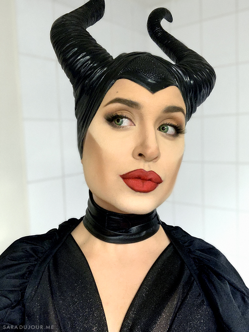 Maleficent Movie Cosplay Makeup Tutorial and Costume | Sara du Jour