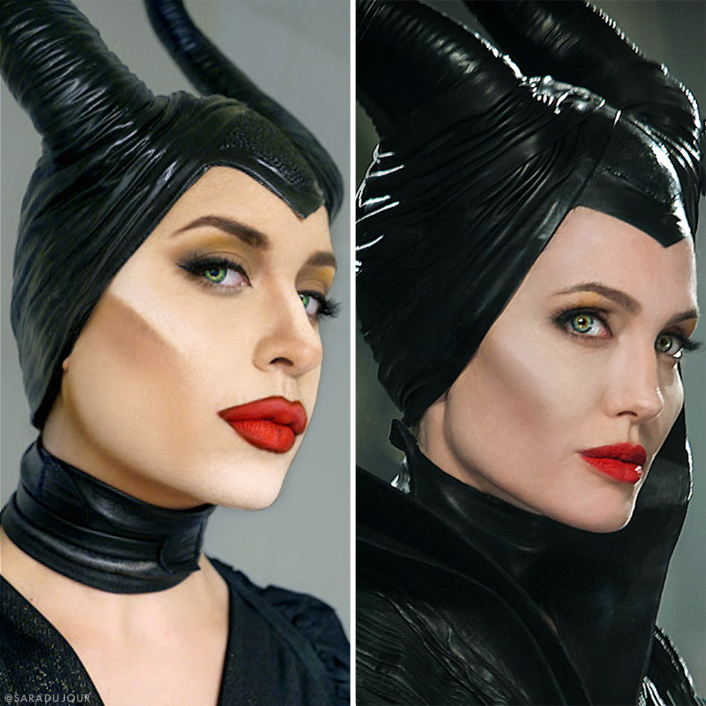 Maleficent Movie Cosplay Makeup Tutorial and Costume | Sara du Jour