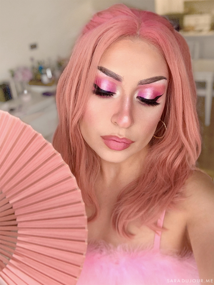 Pink Hair and Pink Makeup | Sara du Jour