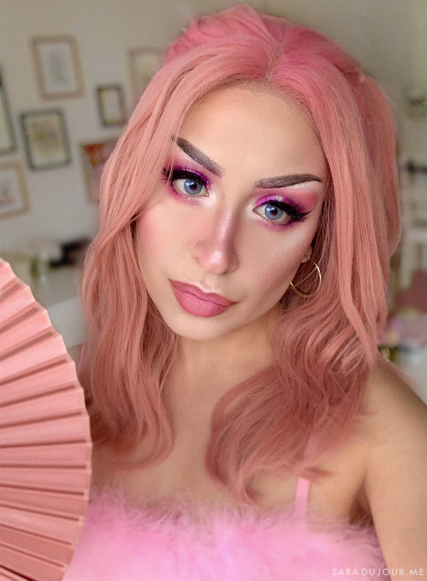 Pink Hair and Pink Makeup | Sara du Jour