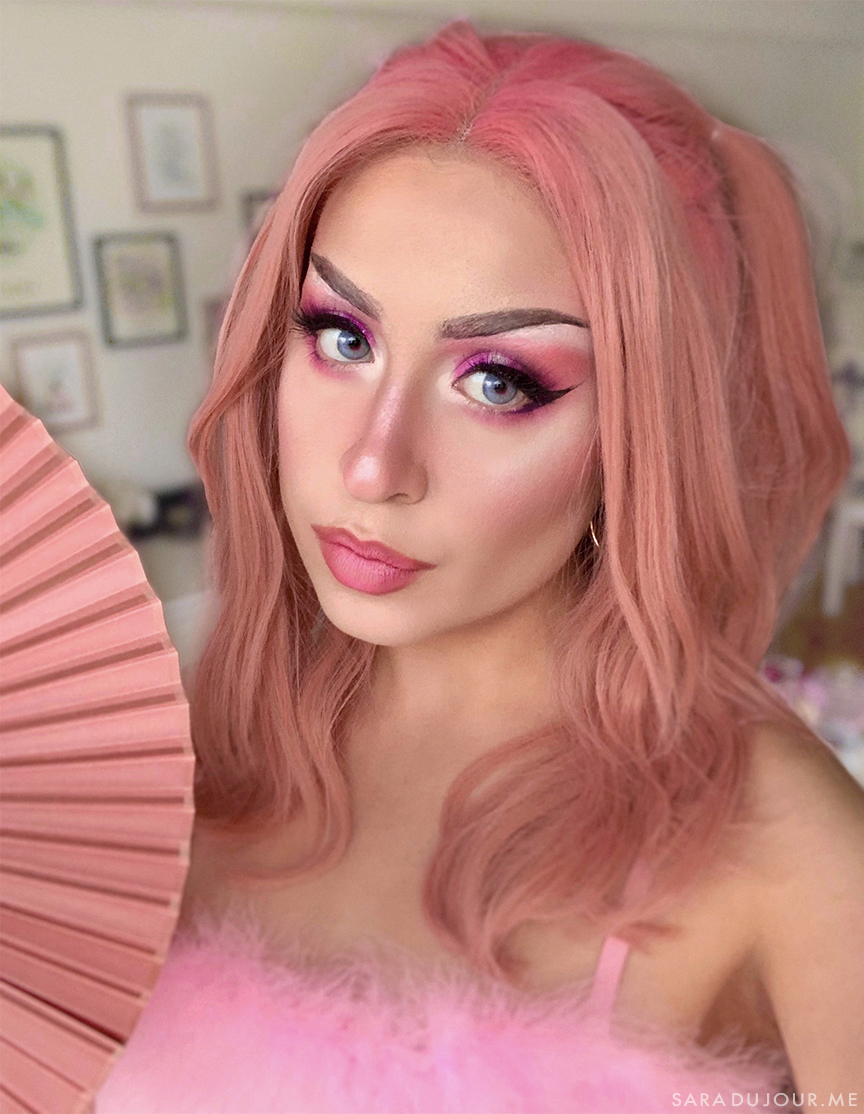 Pink Hair and Pink Makeup | Sara du Jour