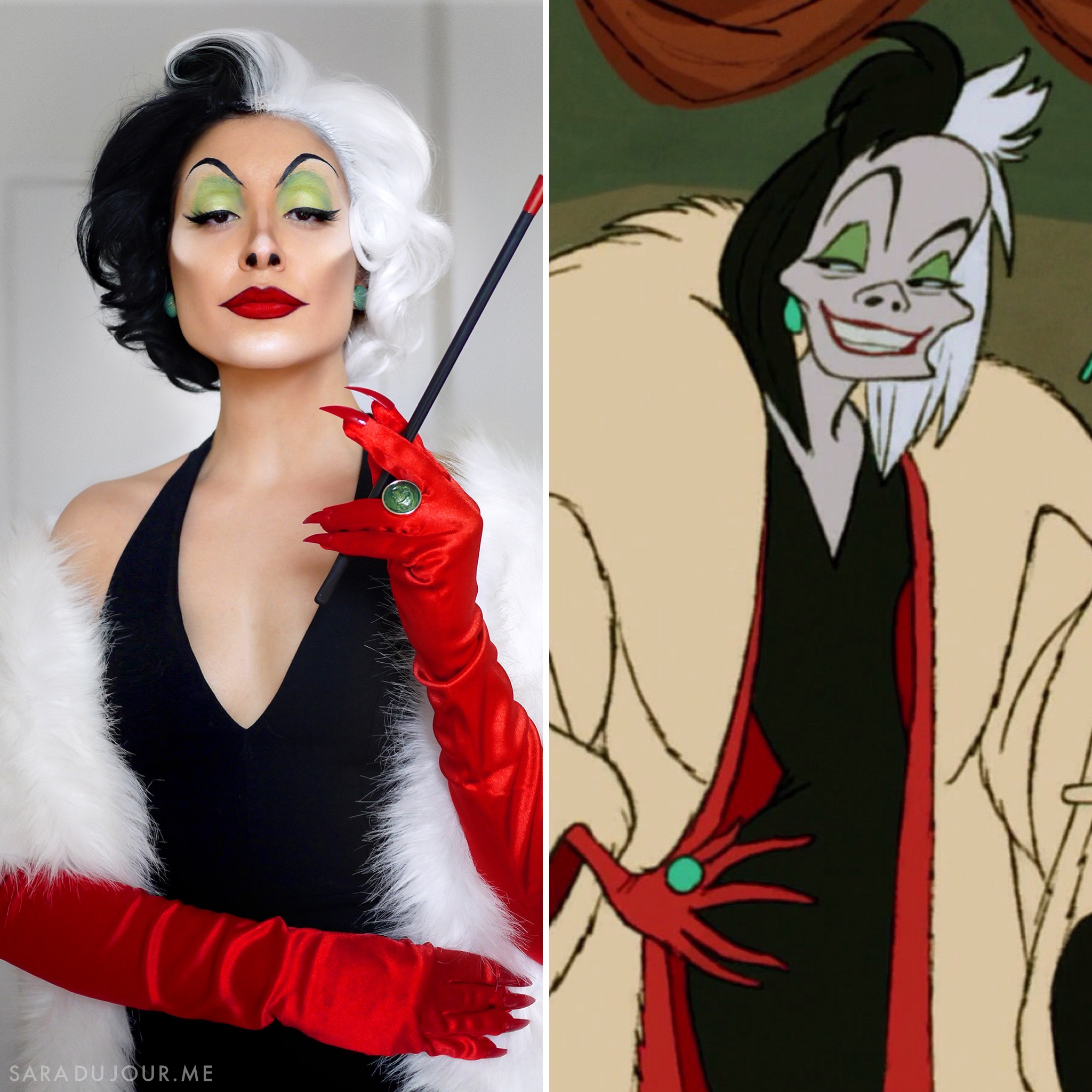 Cruella De Vil Cosplay Sara Du Jour R Cosplaygirls