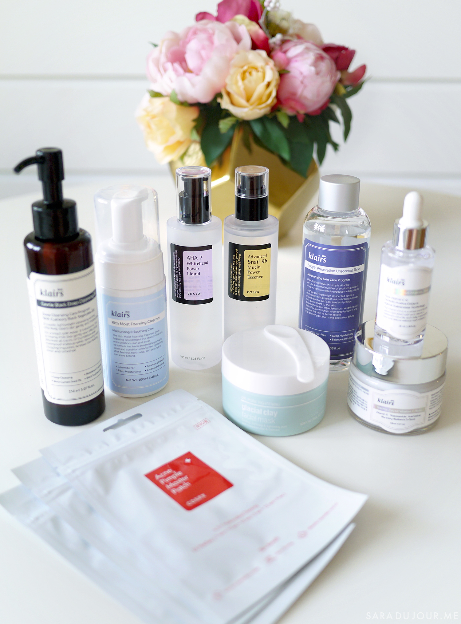 Korean Skincare Haul: Klairs, COSRX, and more | Sara du Jour