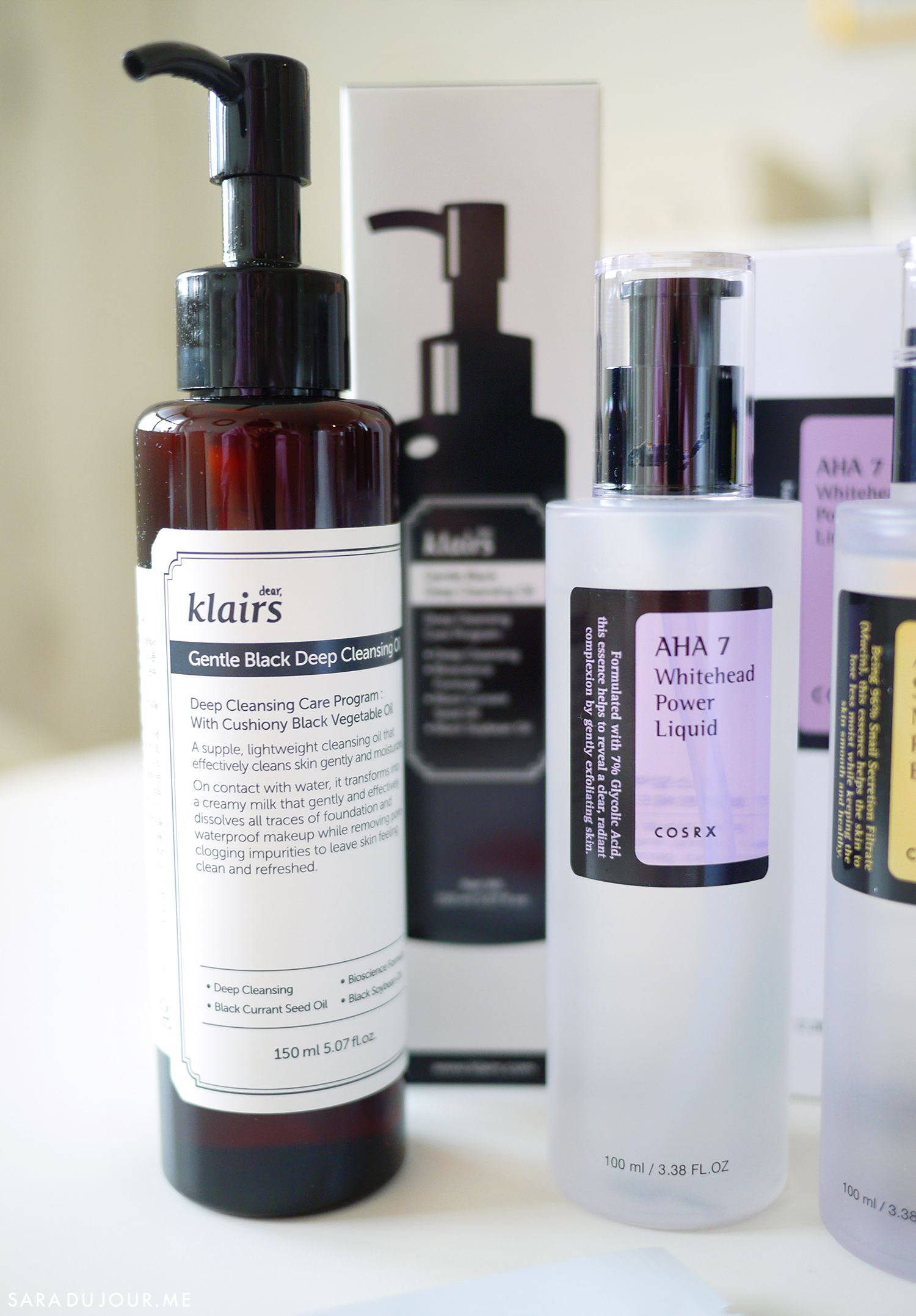 Korean Skincare Haul: Klairs, COSRX, and more | Sara du Jour