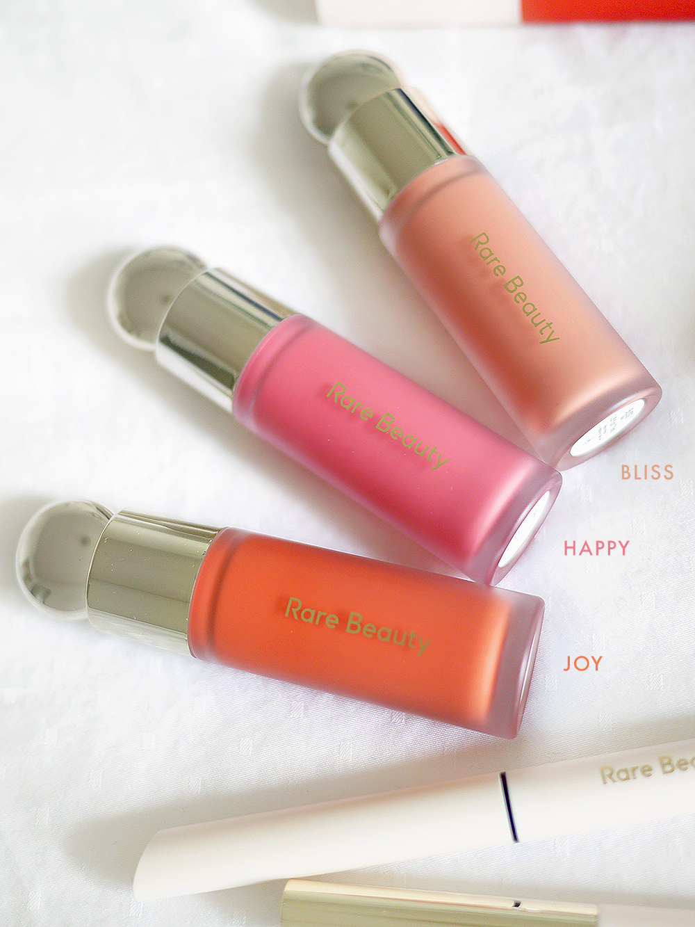 Rare Beauty Review - Soft Pinch Liquid Blushes (Bliss, Happy, Joy) | Sara du Jour