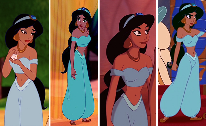 Princess Jasmine Animated Movie Outfit